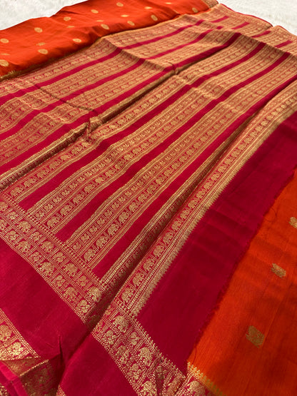 Tussar Viscose Fancy Saree-M19