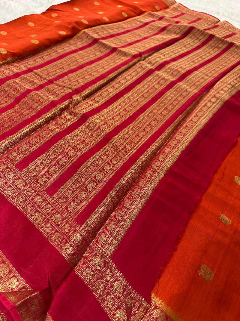 Tussar Viscose Fancy Saree-M19