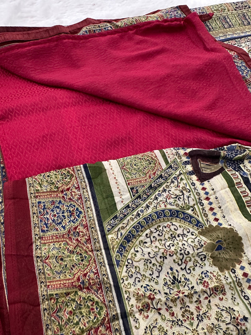 Brosso Chiffon Saree-J20
