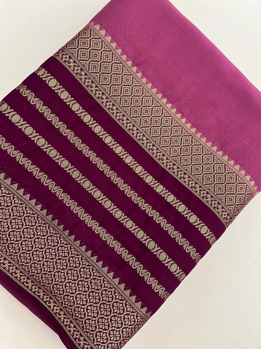 Premium crape silk