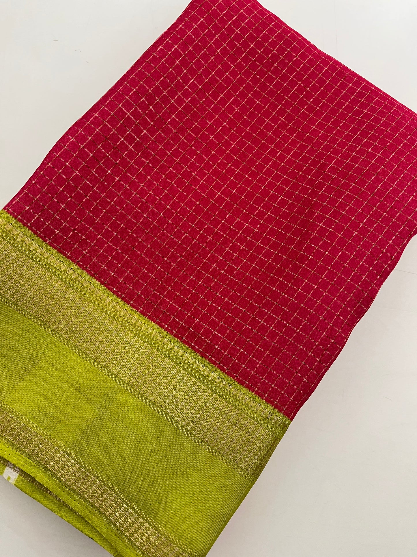 Crepe chiffon Saree