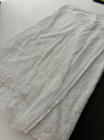 Georgette Fancy Saree-J12