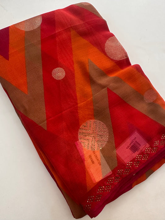 Fancy Brosso  Saree-M28