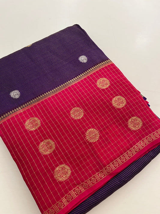 Banarasi designer crape