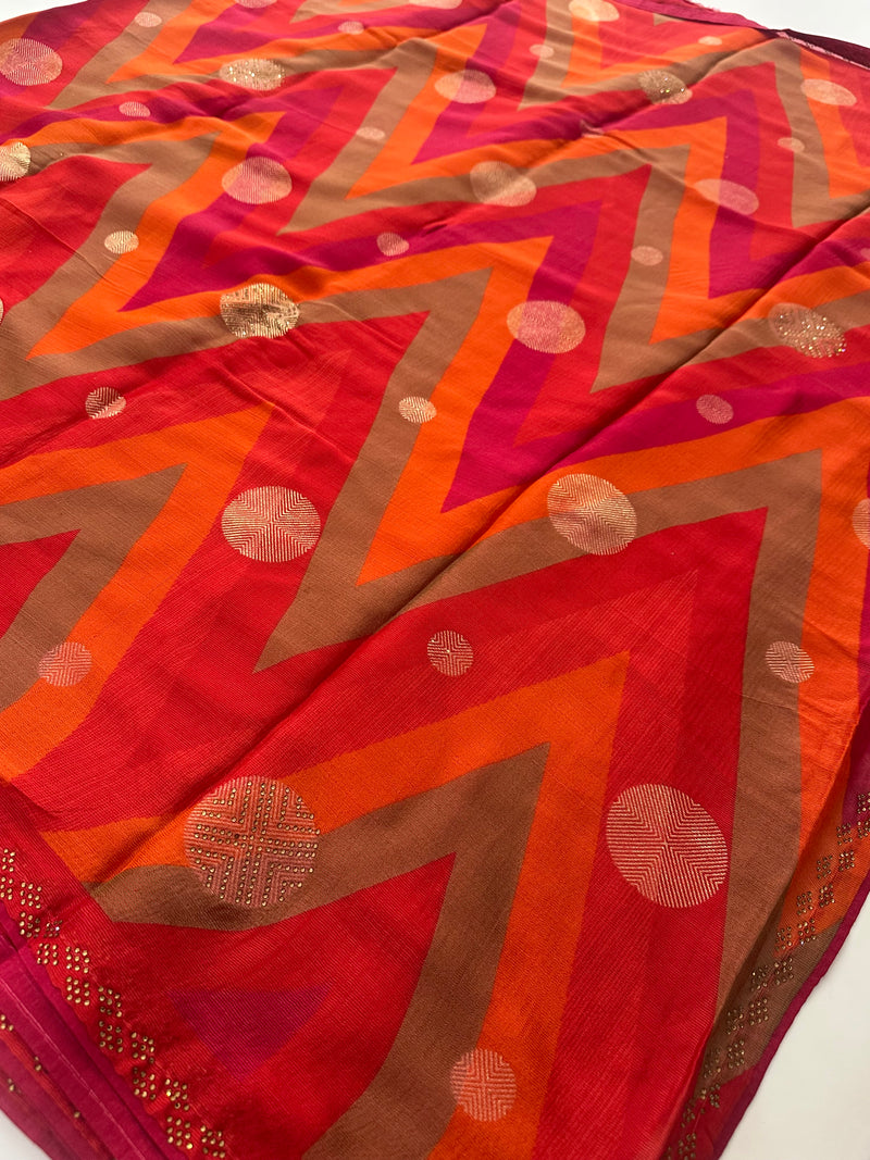 Fancy Brosso  Saree-M28