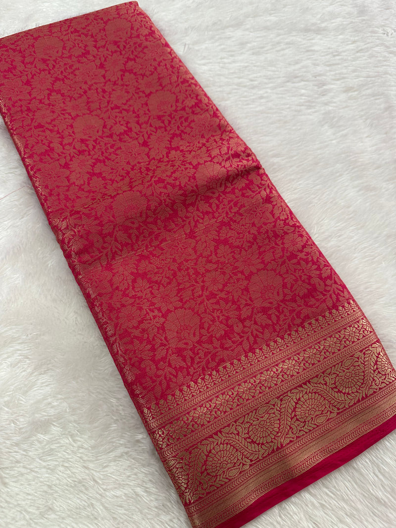 Banarsi Georgette Brocade-JU8