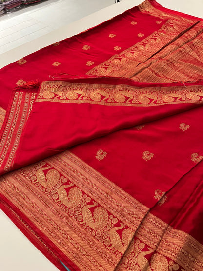 Ju4 Pure Satin Crepe Silk