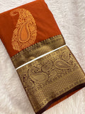Semi Kanchi Silk Saree-(Ju2)