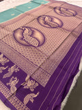 Banarasi Viscose Fancy Saree-JU10