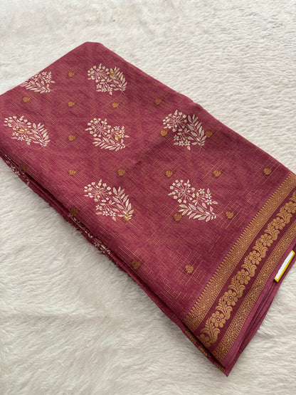 Tussar Chiffon-J6