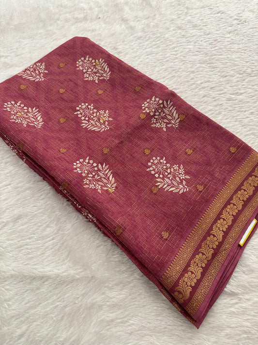 Tussar Chiffon-J6