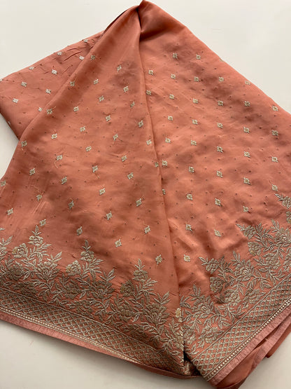 261 Fancy Wark Saree