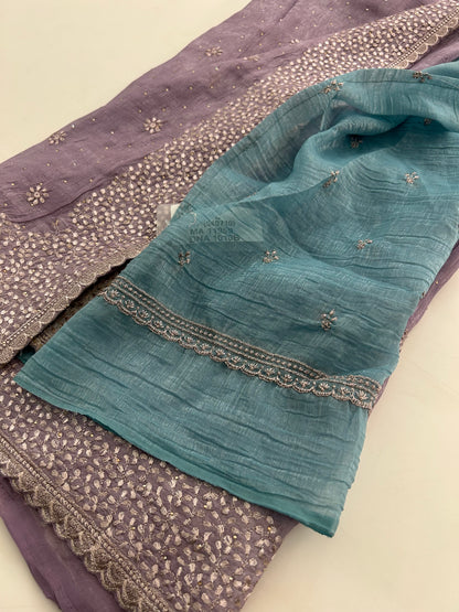 Organza Work Saree-M30