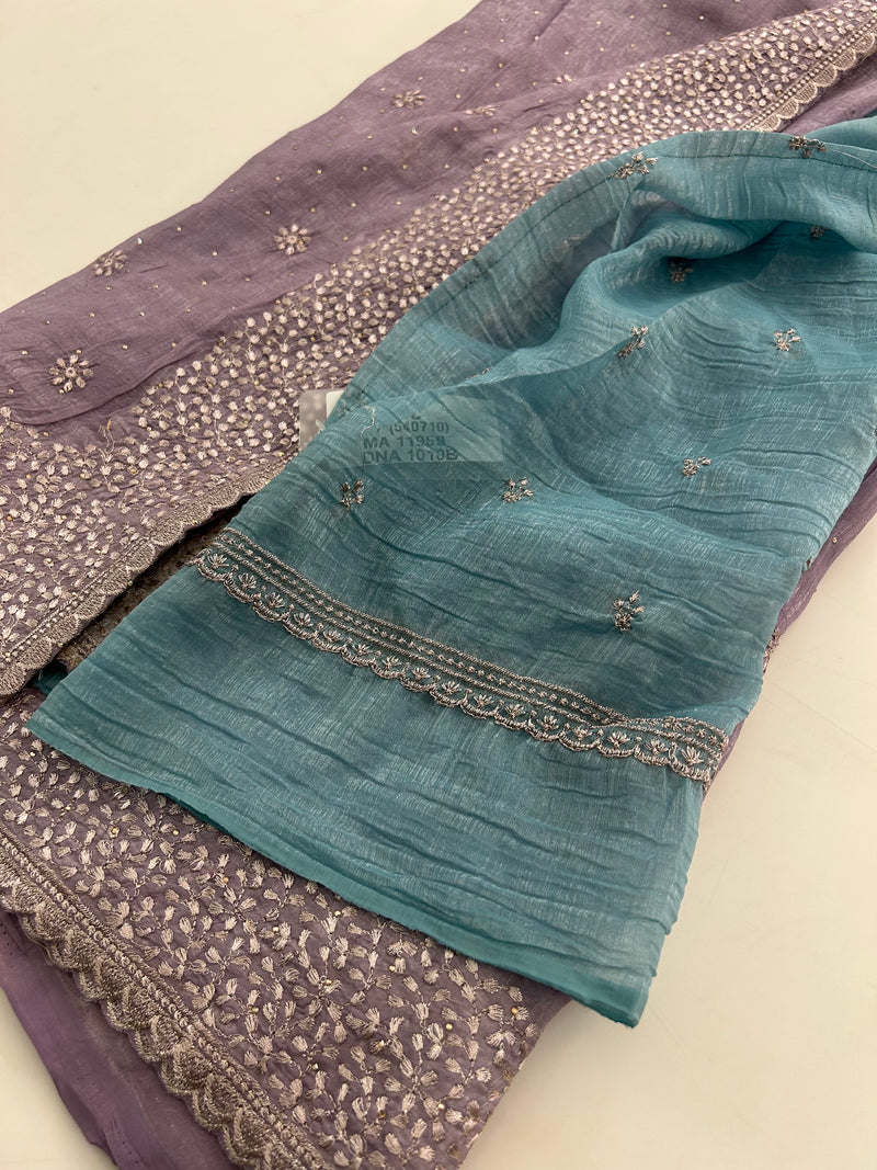Organza Work Saree-M30