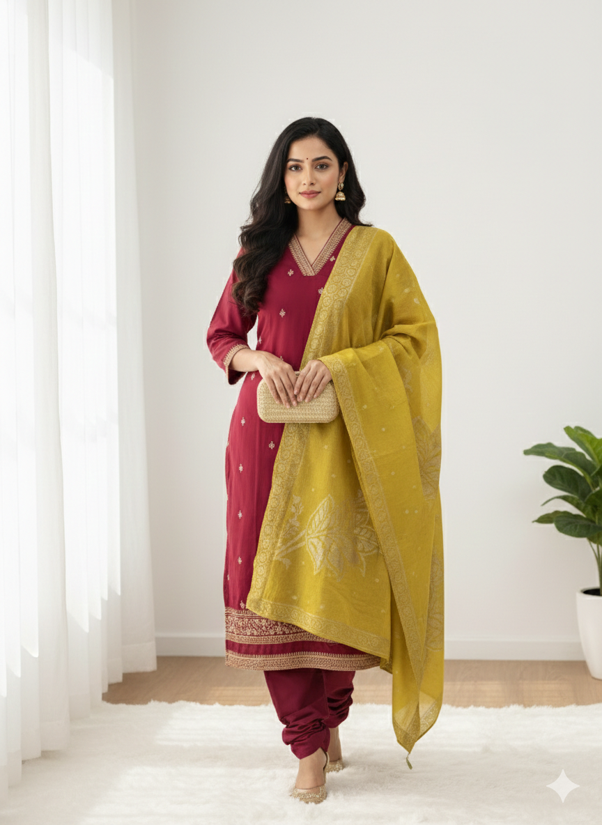 Rapido Silk With Lining Pant Top