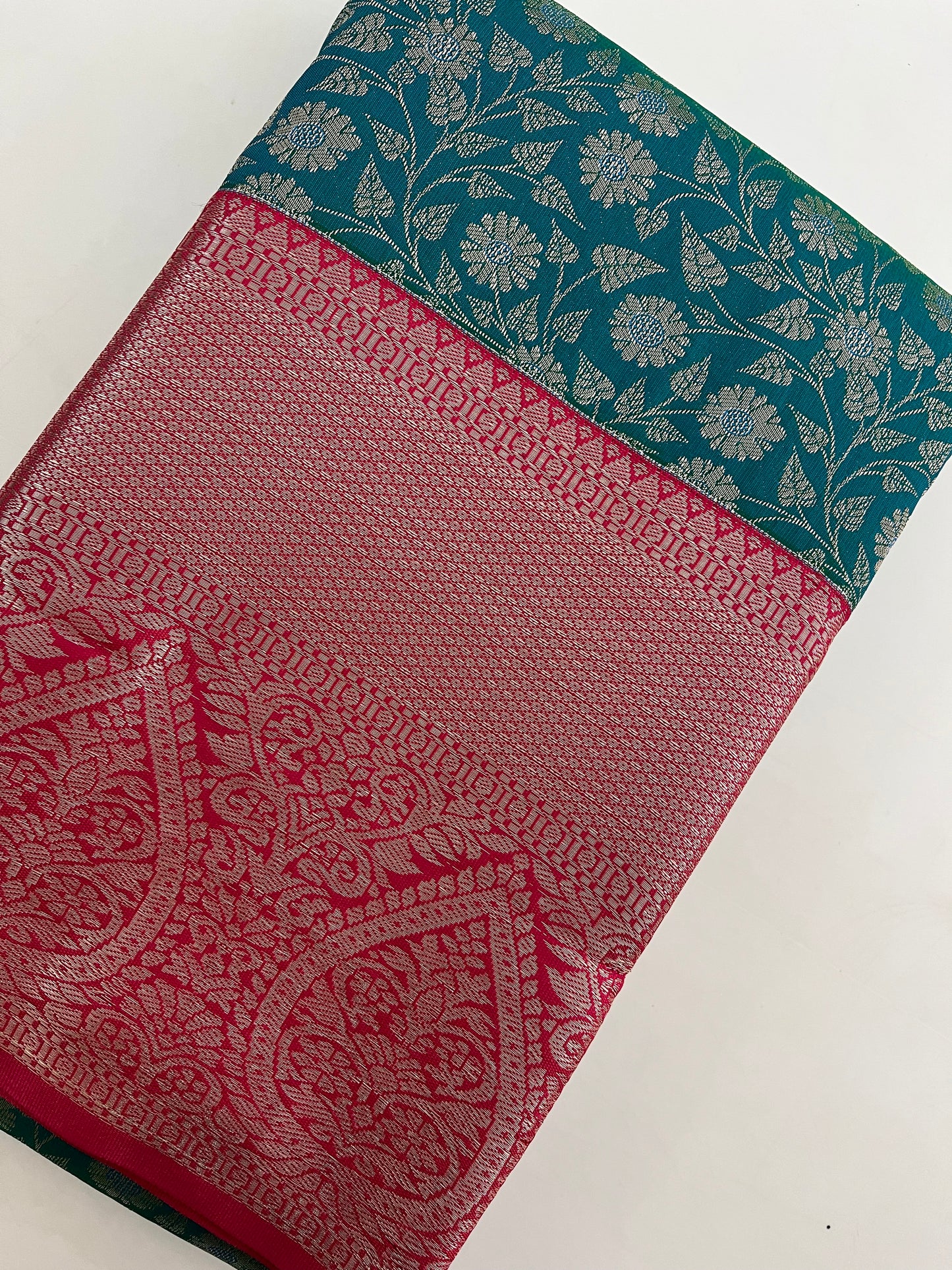 Semi Kanjeevaram  Tissue Silk Saree