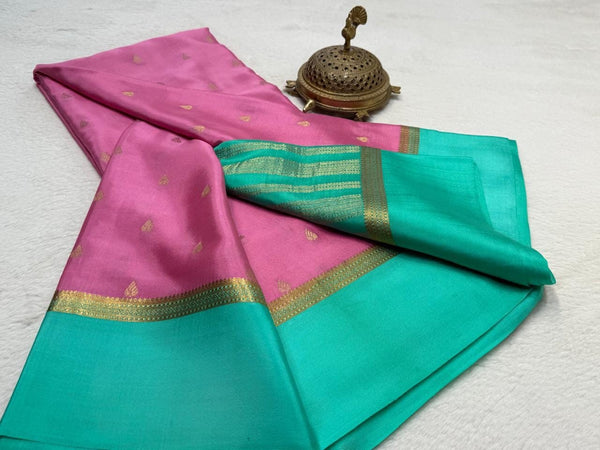 Semi Mysore Silk Saree