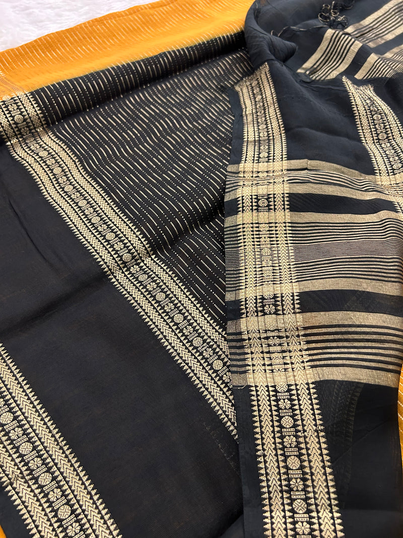 Assam Silk Fancy Saree-(JU2)