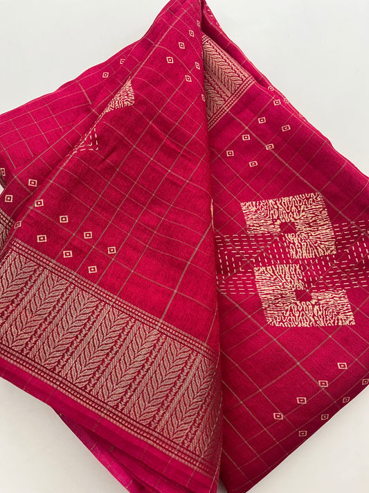 Ju13 Tussar Silk