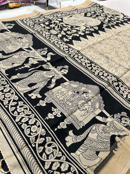 Tussar Printed Saree-M23