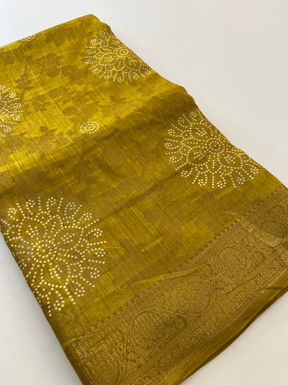 Tussar Printe Fancy