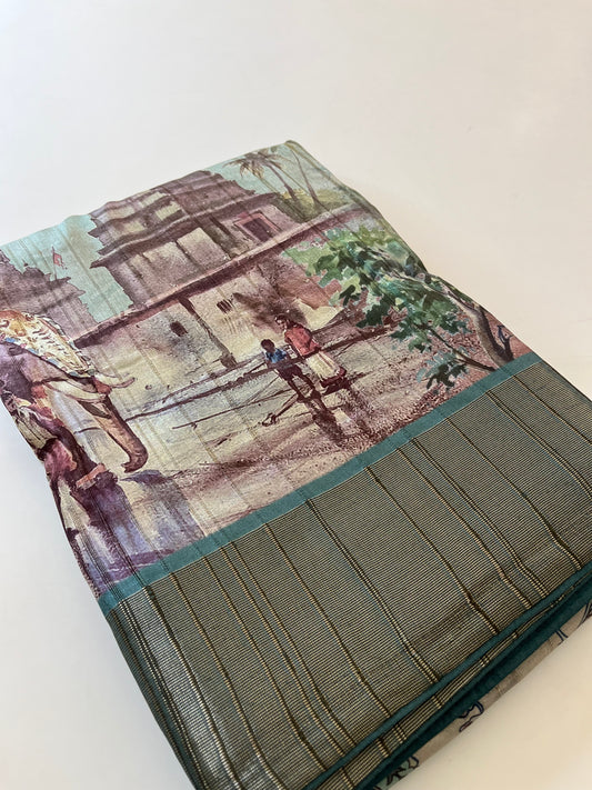 Designer Tussar Fancy