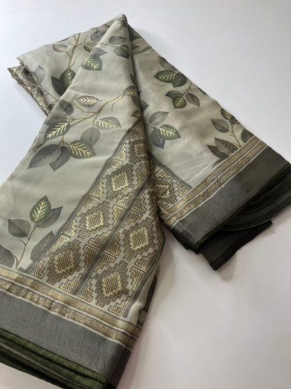 Printed Brosso Saree