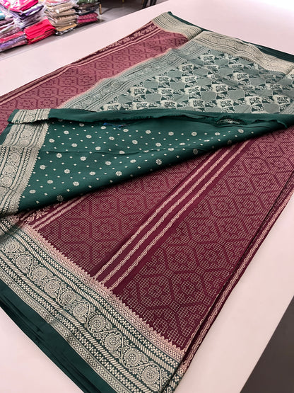 Crepe Fancy Saree