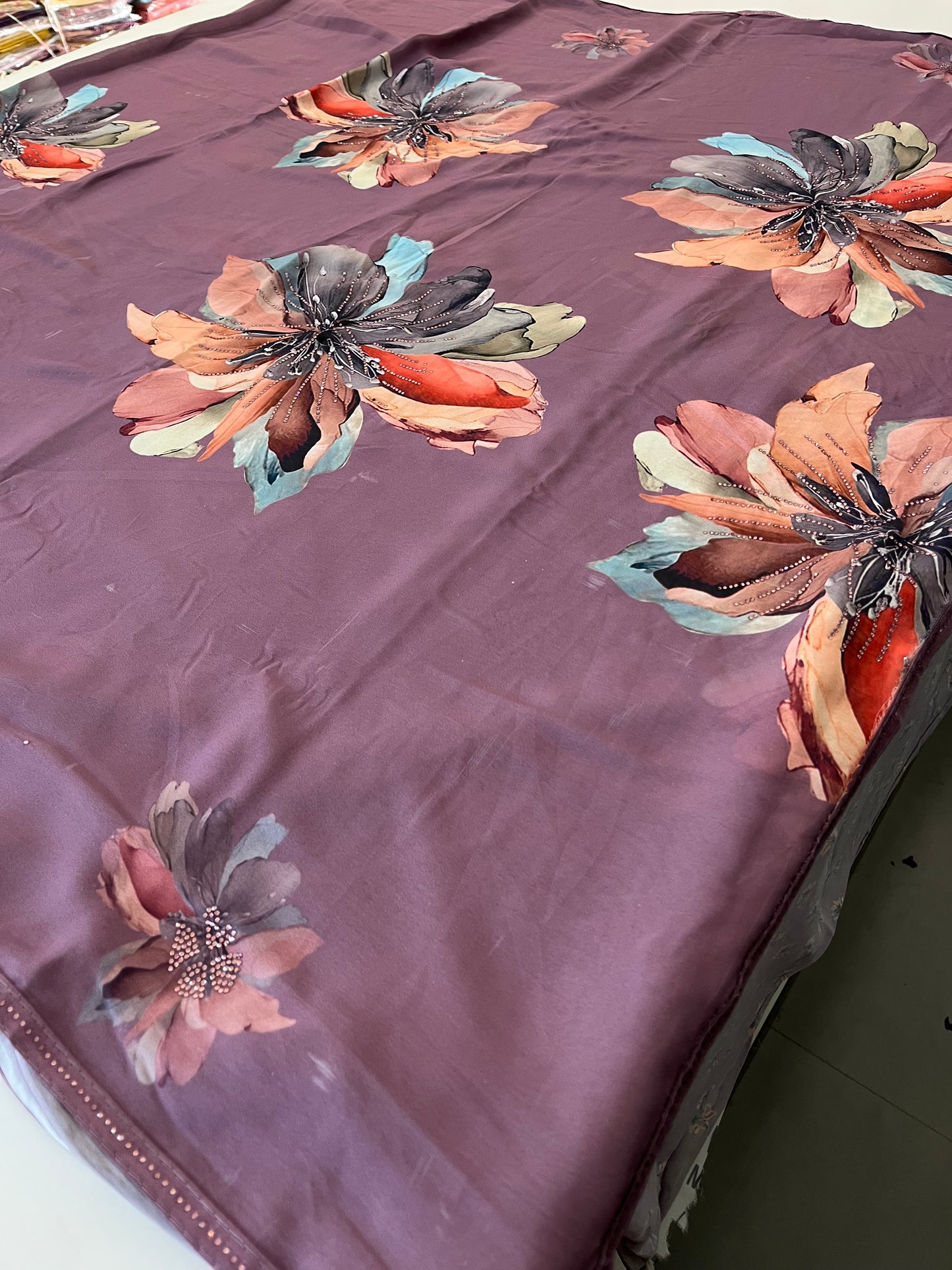 Crape Chiffon Small Butta