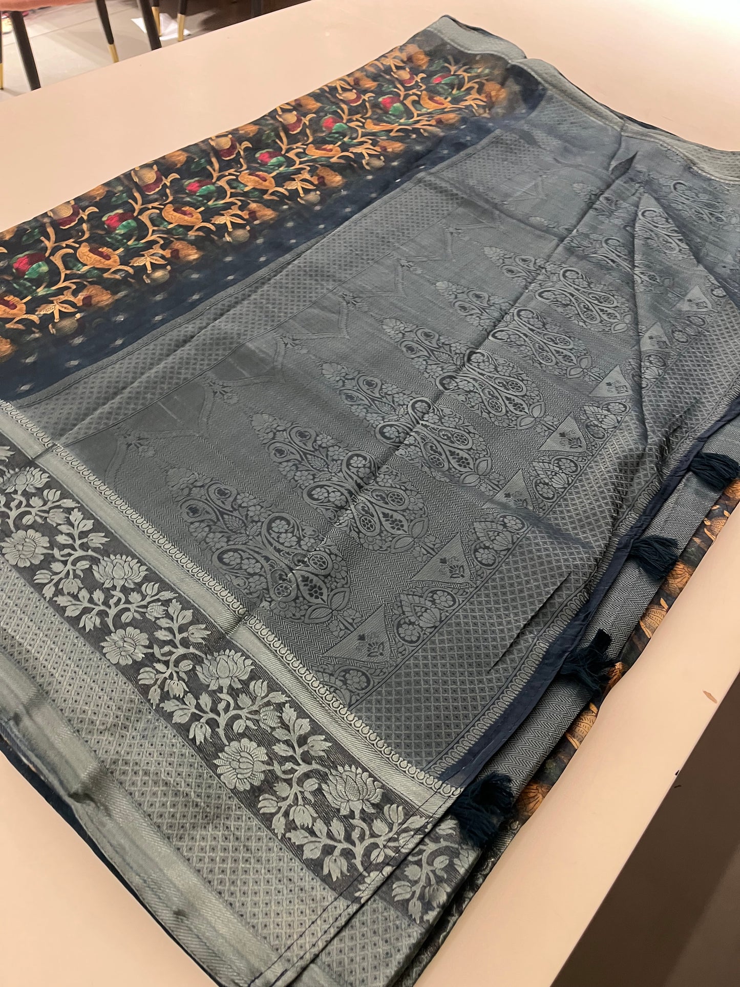 Premium printed Brosso Saree