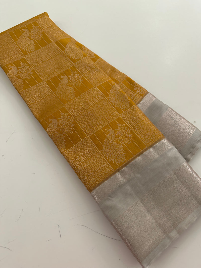Kuttu Kanchi Tissue Semi Silk🌹-AU6