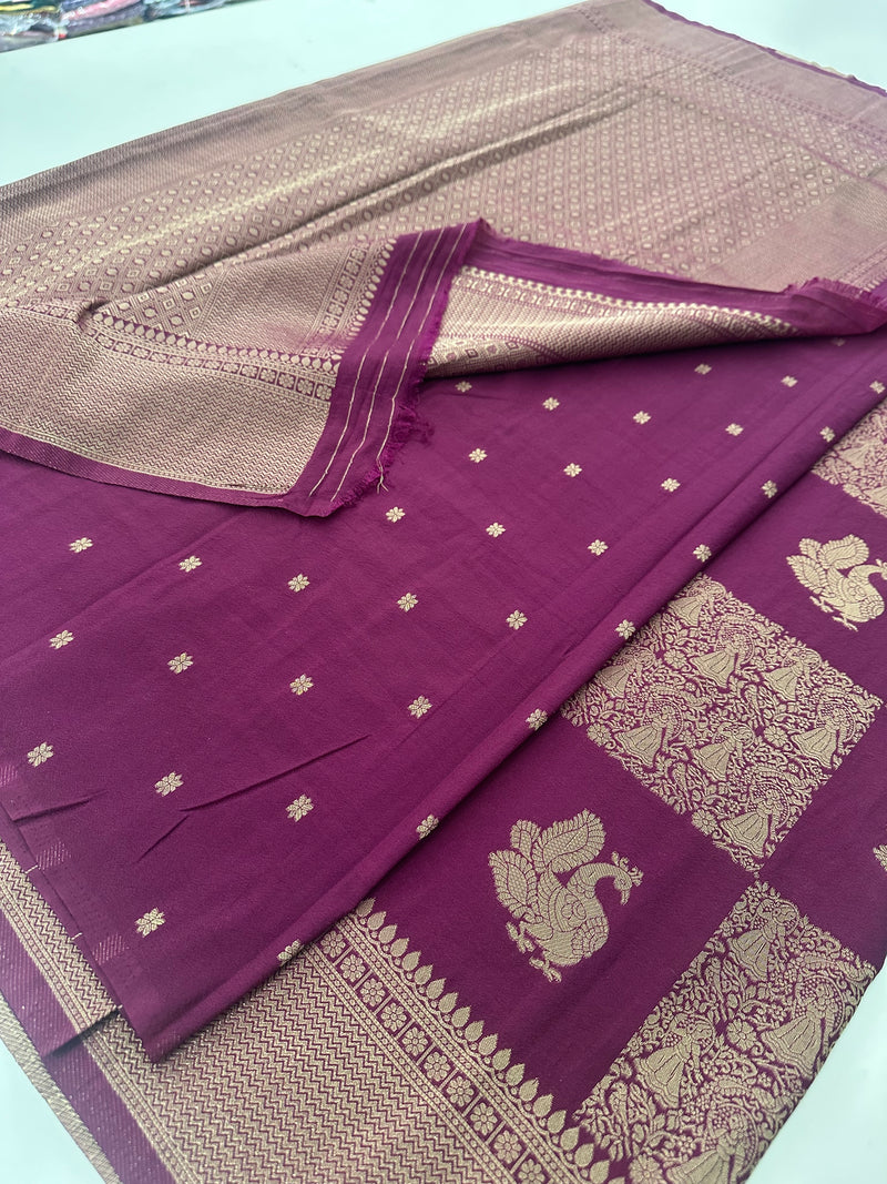 Banarsi Crape Silk-J29