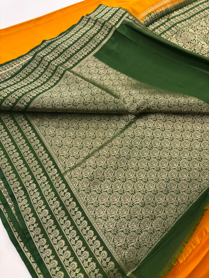 Premium crape silk