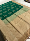 New Semi Soft silk Sarees From Kanchi in beatiful Borders -JU20