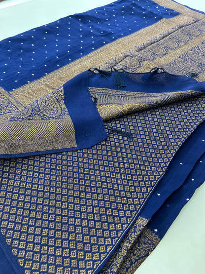 JUTE TUSSAR PREMIUM WITH MIRROR WORK-22