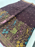 Full Weaving Pure Tussar Premium Designer Saree-J26