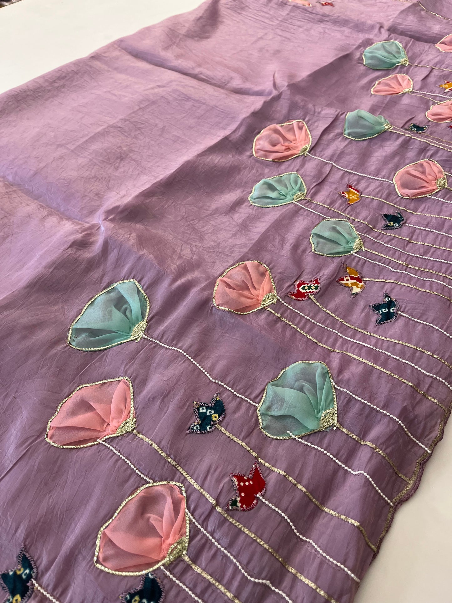 Soft organza designer fancy