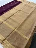 Crape Fancy Saree-JU3