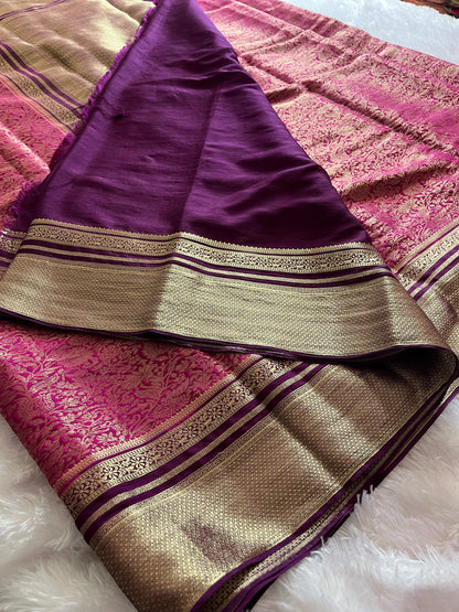 Banarasi Brocade soft silk
