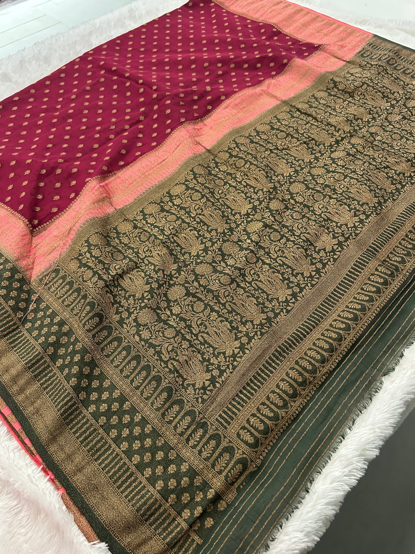 Replica of Pure Kaddi Georgette-M3