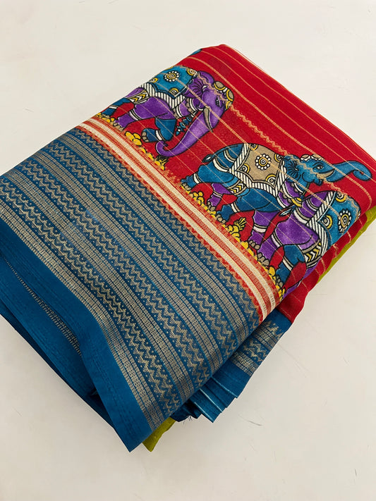 282 Printed chiffon