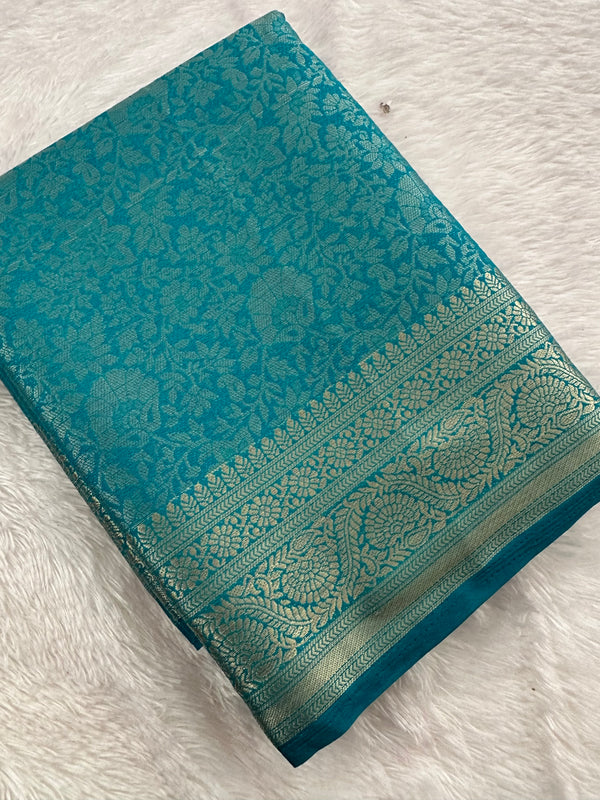 Banarsi Georgette Brocade-JU8