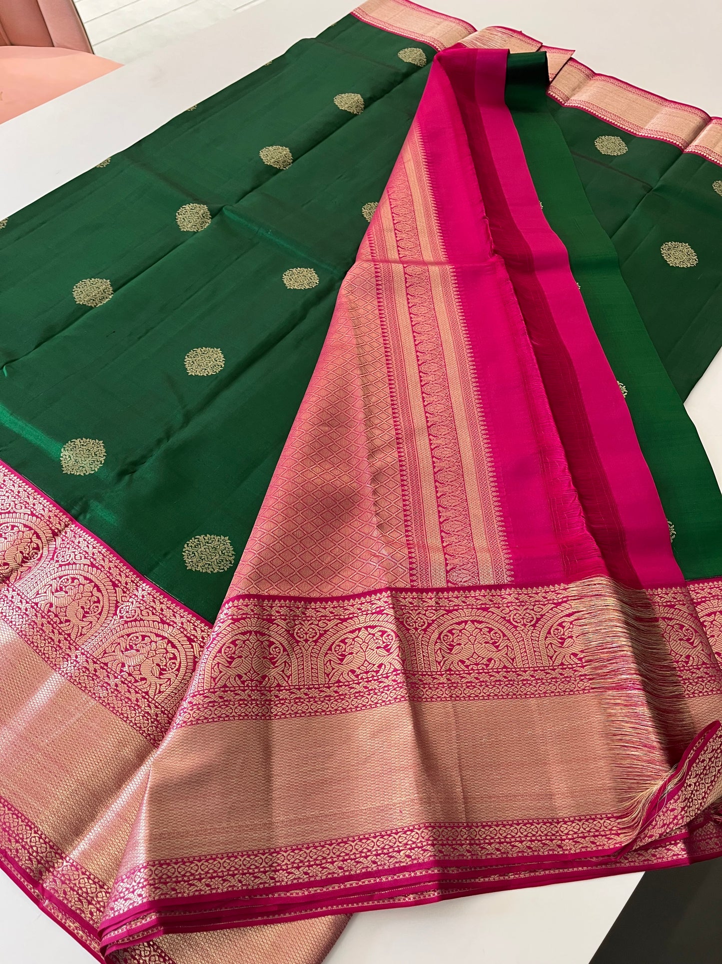 Pure Kanchi Puram silk saree