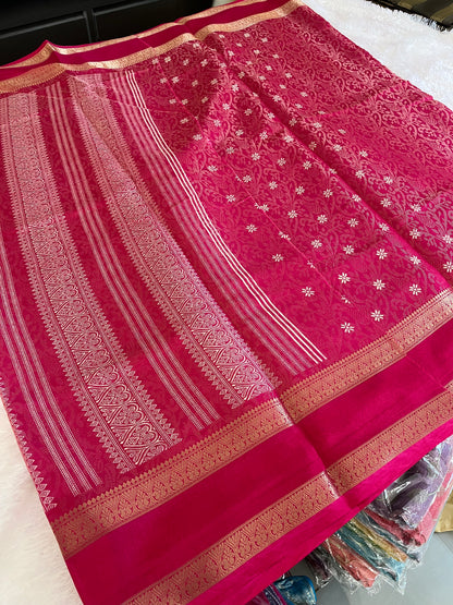 Brocade chiffon