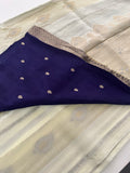 Cut Dana Work Border Chinnon Saree -AU6