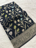 Tulips Linen Premium Saree-M13
