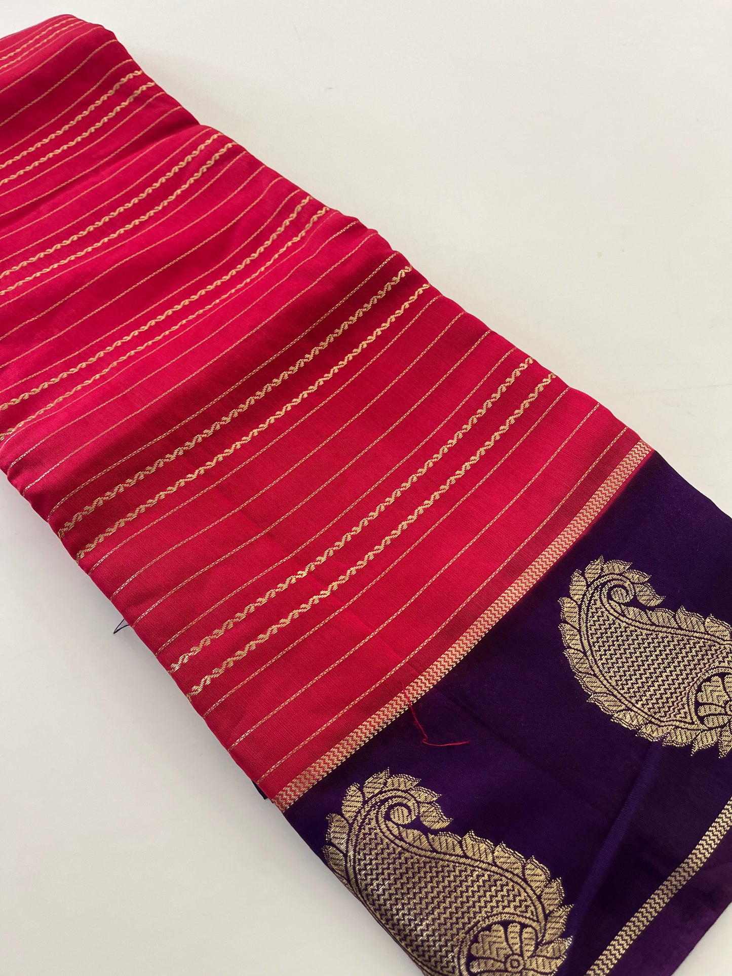 Semi Mysore silk new design
