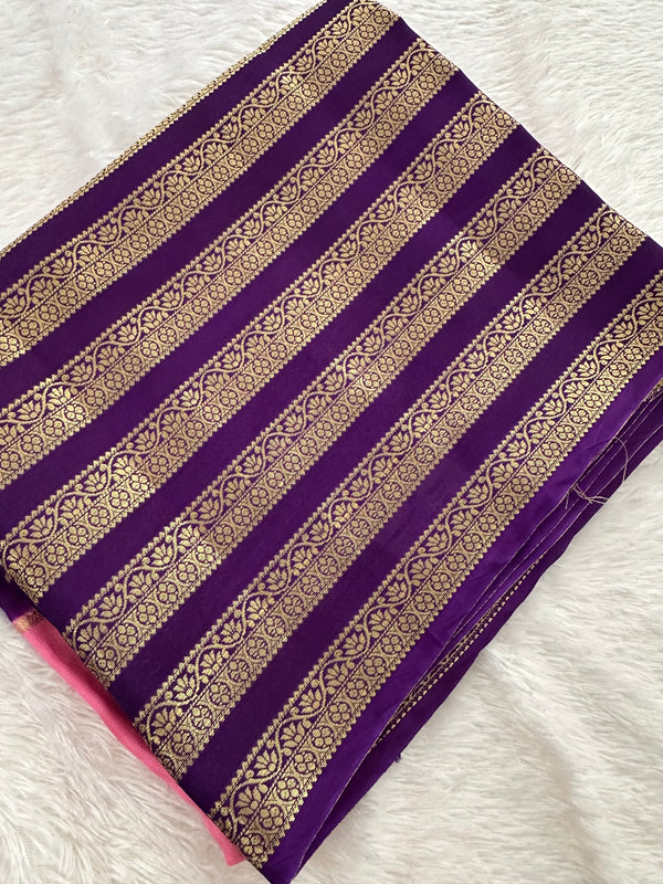 Banarsi Fancy Silk Saree-JU9