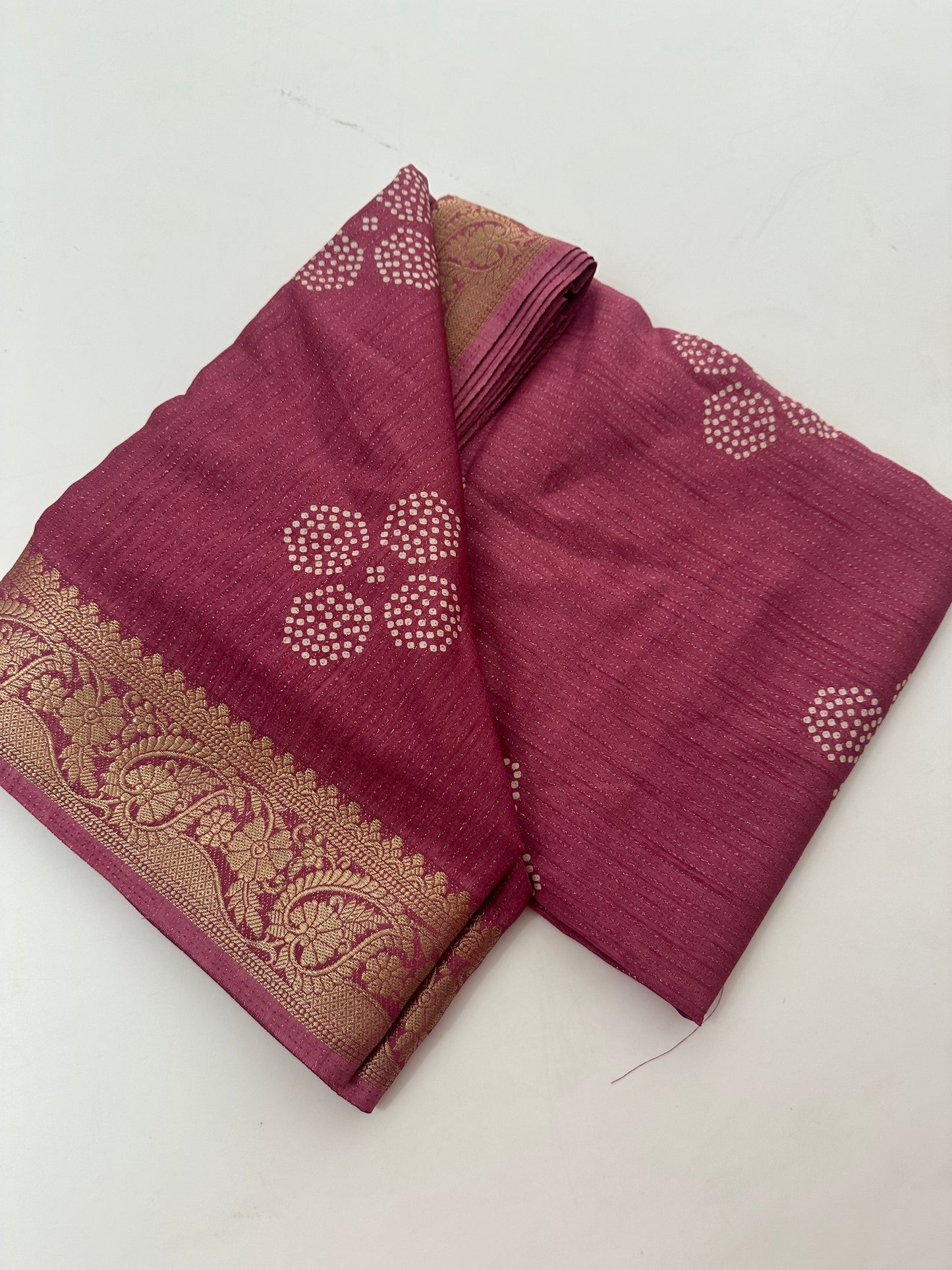 Tussar Chiffons Lines-J13