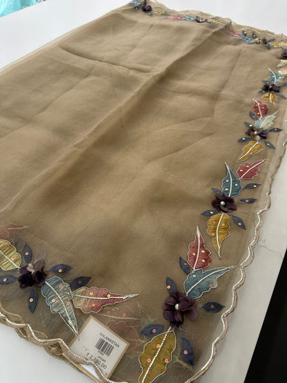 Organza Work Fancy Appliqué Work-M24
